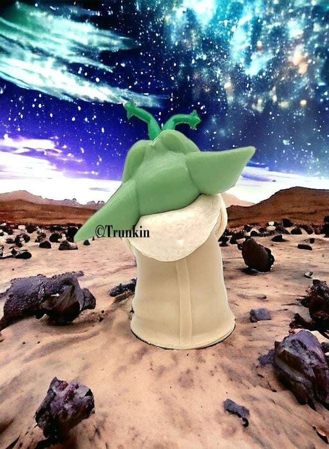 Trunkin | Baby Yoda Doll Gift Toys 2-2.4 inch Mandalorian Yoda Baby Action Toys Set | Star Wars Yoda Figures Figurines Model E - Image 5